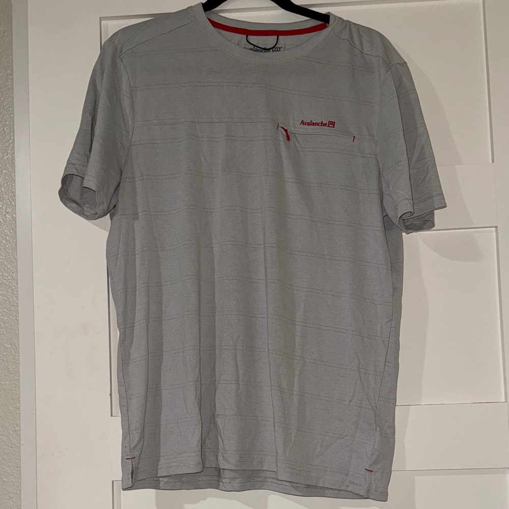 Avalanche Light Gray Short Sleeve Tee